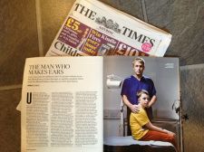 The Times newspaper featuring Mr Greg O'Toole